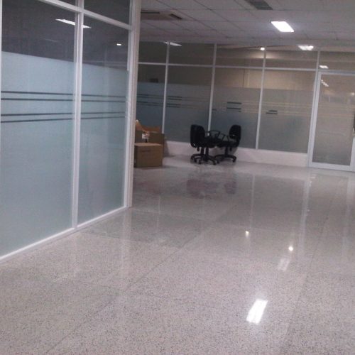 kaca film kantor sandblast buram